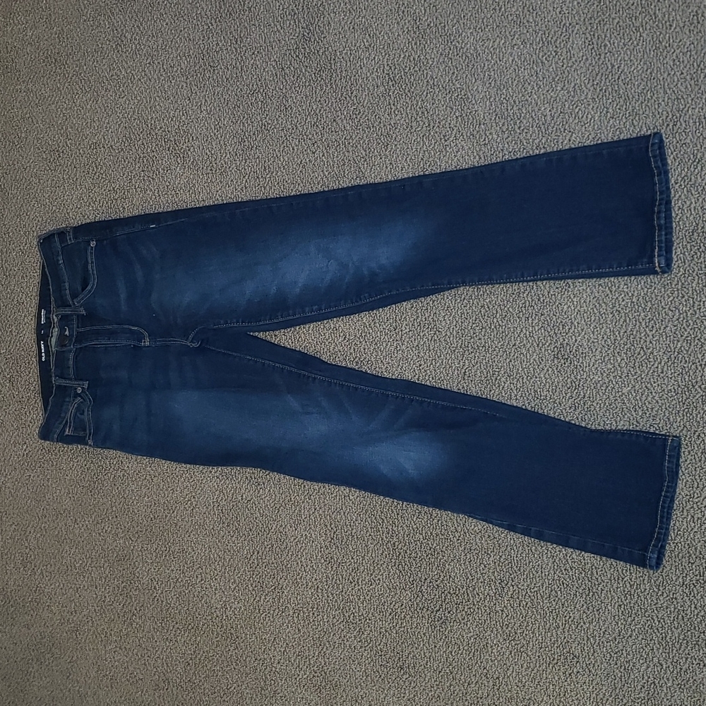 Old navy size 14 straight,  built in flex jeans,  like new